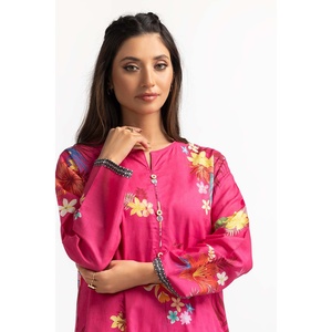 Ensemble chemise et pantalon en tissu Dobby imprimé numériquement pour un usage quotidien, modèle IPS-24-19 - Product Image 3