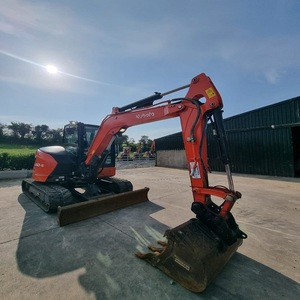 U50-5 de qualité supérieure Kubota Mini pelle sur chenilles Excavatrice sur pneus avec godet Acheter maintenant Livraison rapide garantie - Product Image 1