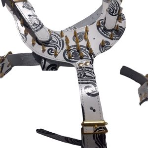 Arnés de cuero genuino Correa para perros Correa de entrenamiento para caminar de alta resistencia para perros medianos y grandes - Product Image 4