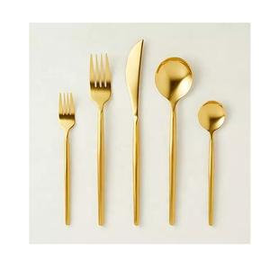 Couverts en métal avec poignée en bois, nouveau Design, prix de gros - Product Image 2