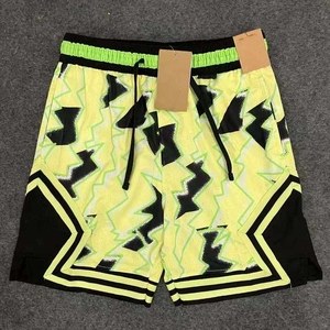 Shorts de basket-ball pour hommes en gros, nouvelle conception, haute qualité, mode américaine de rue, en vrac - Product Image 3