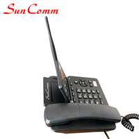 Téléphone de bureau fixe sans fil SC-9040-4GV 4G LTE Écran tactile de 4.3 pouces avec double SIM Wi-Fi 2.4G/5G Android 7.1