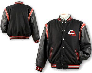 OEM Personnalisé Unisexe Université Pop Chenille Écussons Logo Broderie Col Montant Hiver Lettermen Varsity Vestes En Vrac Vintage - Product Image 1