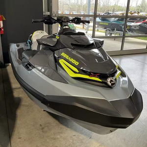 MEILLEURES VENTES NOUVEAU 2025 - 2026 SEA RXP-X 325 iBR Ice Metal/Green Tech, BRP Premium Audio, iBR - Product Image 1