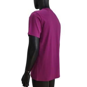 Camisetas de Verano de Color Morado para Hombre, Ropa Casual, Manga Corta, Poliéster y Algodón, Precio Económico, Cuello Redondo - Product Image 4