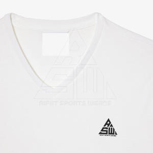 Camiseta Deportiva de Secado Rápido de Poliéster, Fabricante de Camisetas Deportivas Lisas con Cuello Redondo para Gimnasio, Camiseta Ajustada para Hombre - Product Image 4