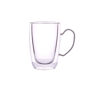 <b>Double</b>-<b>Walled</b> Borosilicate Glass <b>Mug</b> 250ml Dishwasher Safe Thermal Glass Drinkware - Product Image 3