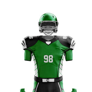 100% Polyester Football américain uniforme de haute qualité à bas prix acheter Logo personnalisé équipe porter adulte Football américain uniforme - Product Image 4