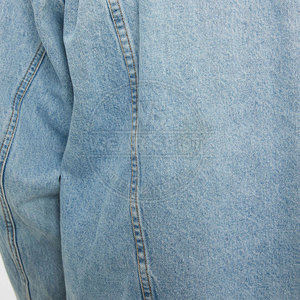 Veste en jean pour homme, prix bas, haute qualité, logo personnalisé imprimé, grande taille, respirante, veste d'hiver personnalisée pour homme - Product Image 6