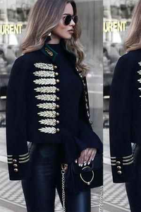 แจ็คเก็ตลูกปัดทำมือพราวเป็นแฟชั่นที่โดดเด่นสำหรับโอกาสที่ยอดเยี่ยม - Product Image 4