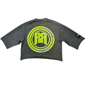 T-shirt graphique personnalisé streetwear style Harajuku Punk Rock Hip Hop, coupe oversize, manches courtes, 100% coton respirant - Product Image 2