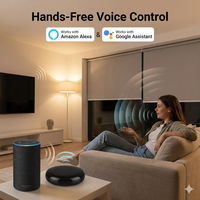 Pengendali Jarak Jauh Universal WiFi IR RF 433MHz 315MHz Modul Otomasi Rumah Pintar Tuya Kontrol Suara untuk Alexa Google Assistant