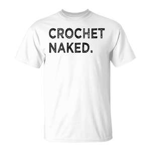 T-shirt promotionnel de vacances au crochet Granny Square Tunisian Naked Craft - Product Image 1