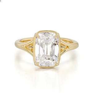 Anillo de Diamante de Laboratorio con Corte Cojín de 2 Quilates Personalizado - Pago Final - Product Image 1