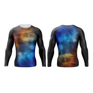Unisex Rash Guard, Rash Guard <b>Men</b>, Quick-dry Sun protection Sublimated Rash Guard - Product Image 3