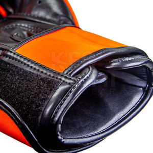 Gants de boxe élégants en cuir pour hommes et femmes, respirants, anti-humidité, avec sangle de poignet réglable, ajustement confortable, coutures durables - Product Image 4