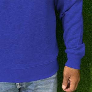 Sweat-shirt en molleton 100 % coton de haute qualité pour homme, coupe classique, taille 6XL, style vintage, personnalisable avec broderie ou gaufrage, couleur unie - Product Image 3