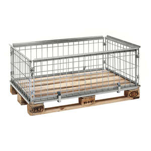 Estructura de Estanterías para Paletas Electro-Galvanizadas KM080040 para un Manejo Eficiente de Paletas - Product Image 1