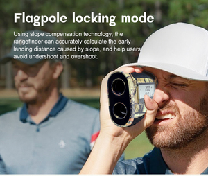 射箭狩猎激光测距仪 7X 5-2000码 LCD 坡度补偿 旗杆锁定 振动功能 可充电 CR-2 精密 - Product Image 5