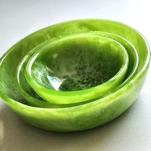 Cuenco de resina ecológico de mesa de cocina para fiestas y bodas, regalos de devolución, decoración del hogar, uso en India - Product Image 4