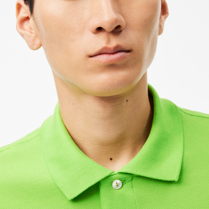 Vêtements de golf de qualité supérieure avec logo brodé sur mesure polos de golf en polyester de coton blanc ou noir uni - Product Image 4