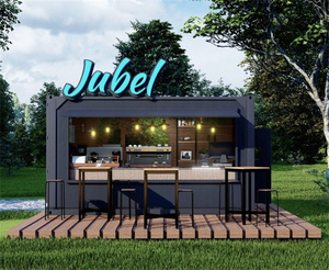Kiosque à café préfabriqué en conteneur de 10 pieds à prix abordable, en kit, à vendre - Product Image 5