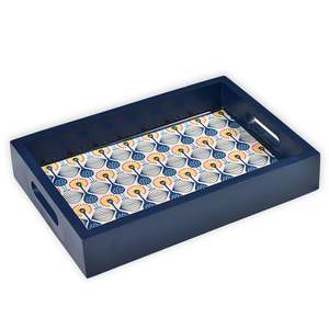 Premium <b>Wooden</b> <b>Serving</b> <b>Tray</b> Platter Natural <b>Serving</b> Decor Stackable Snacks <b>Serving</b> <b>Tray</b> With Best Quality Available for Sell - Product Image 4