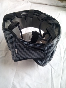 Premium Quality Full Face Leather Head Guards Adjustable Boxing Nose Protection Gear with <b>Helmets</b> - Product Image 5