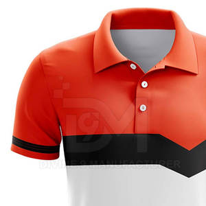 Polos de sublimación de calidad superior para hombre, polos de contraste de color hechos con el mejor material al por mayor - Product Image 4