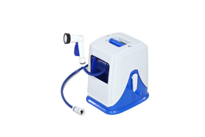 OEM Smart Design Full Cover <b>Water</b> Hose Reel 20 M Home Garden UV Protection Weatherproof Plastic Rotation Base Tool - Product Image 2