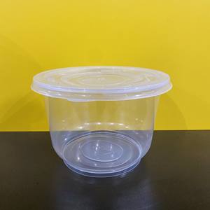 OEM personalizado desechable para llevar forma redonda PP envases de plástico para alimentos con tapa 350 500 550 600 700 1000ml Precio bajo de fábrica - Product Image 3