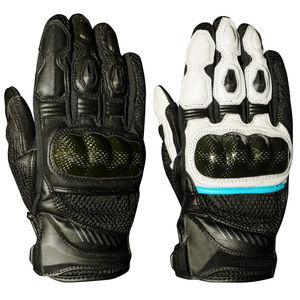 Gants de moto en cuir durable avec logo personnalisé Équipement de sport de plein air de marque privée à bas prix - Product Image 5