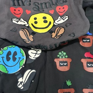 Sweatshirts à capuche d'hiver pour hommes en coton polyester vierge à impression bouffante 3d personnalisés sweatshirts à capuche unisexe à impression en mousse avec logo - Product Image 4