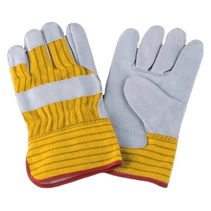 Gants de sécurité en cuir de vachette de qualité supérieure, protection des mains pour les ouvriers du bâtiment, gants de travail industriels résistants - Product Image 2