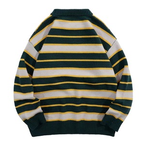 Otoño Invierno personalizado hombres cuello redondo transpirable Melange 100% suéter de lana merino cuello redondo Jersey de punto Jerséis suéteres - Product Image 5