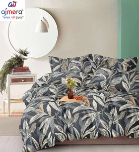 Juego de Ropa de Cama Ajmera Floral de 4 Piezas, Funda de Edredón de Poliéster y Algodón, Funda de Almohada, Diseño Moderno Estampado, Colección para el Hogar para Todas las Temporadas - Product Image 5