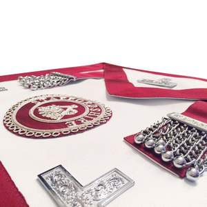 ป้ายผ้าทอแบบปักด้วยมือสั่งทำ - Product Image 2