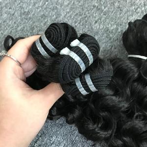 Venta al por mayor 100% Extensiones de Cabello Virgen de Alta Calidad Rizo Natural Liso Gran Stock Color Claro Vietnamita Cabello Crudo para - Product Image 5