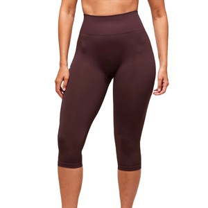 Leggings Deportivos de Cintura Alta para Mujer, Cómodos, Transpirables, de Algodón/Fibra de Bambú, Ligeros, de Secado Rápido, Colores Personalizados - Product Image 1