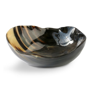 2025 Unique Design corne bol de service dîner ensemble plats vaisselle Falah International pour fête à la main Buffalo corne bol inde - Product Image 1