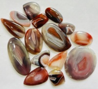 Bijoux Natura en pierres précieuses naturelles faits à la main en gros Agate de qualité AAA Merveilleuse pierre en vrac du Botswana Taille personnalisée