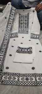 New Beautiful Pure Cotton <b>Kurti</b> With Embroidery Work - Product Image 5