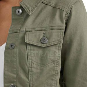 Veste en jean élégante pour femmes Coupe moderne Détail de couture propre Décontractée 100% coton Écologique Tissu léger au toucher doux - Product Image 4