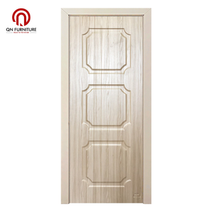 Puerta Interior de Madera Sólida Precolgada de Primera Calidad para el Hogar, Moderna, Insonorizada, con Revestimiento de Madera para Casas - Product Image 2