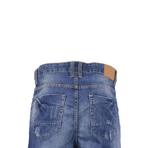 Pantalones cortos de mezclilla de lona informales para hombre con decoración de patrón sólido a la moda servicios de diseño de botones transpirables disponibles pantalones cortos para hombre - Product Image 5