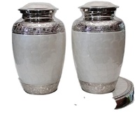 Crémation Urne Noir or Style Adulte pet en laiton et Boîte Funéraire Urnes Souvenir Cercueil urne funéraire ossuaire cinéraire Humains Mémorial