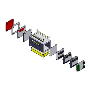 Prix de gros IC-150 (96x96x150) Boîtiers de commande électrique Boîtiers de panneaux DIN Boîtiers d'instruments électroniques pour exportateurs indiens - Product Image 2