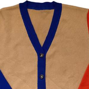 Morgan University Suéter de invierno para mujer Cuello en V Acrílico Tejido College Cardigan Bordado Apliques Sorority Fraternity Front - Product Image 5