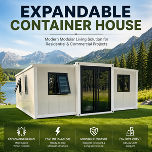 Casa Container Espandibile, Casa Prefabbricata Modulare, Installazione Rapida, Soluzione Abitativa Personalizzata - Product Image 1
