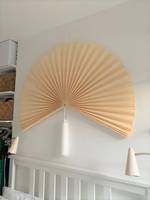 Kipas bambu Boho penjualan terbaik kipas lipat seni Headboard kipas dekorasi Boho besar dekorasi dinding seni dinding Boho dekorasi dinding